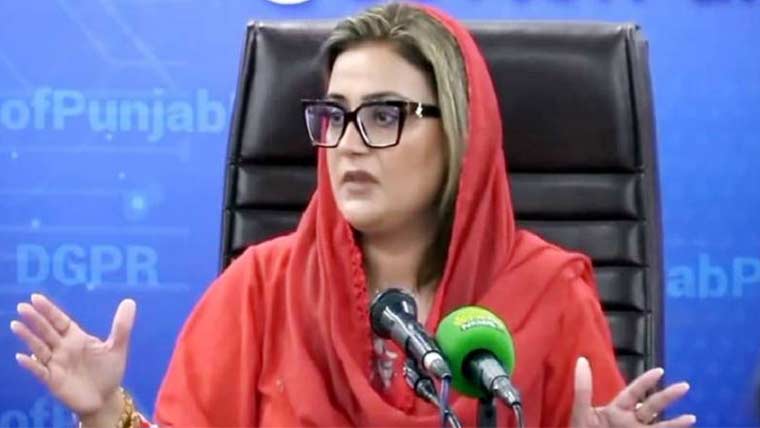 پختونخوا میں دہشتگردی ، وزیراعلیٰ کنٹینر پر چڑھا ہے :عظمیٰ بخاری
