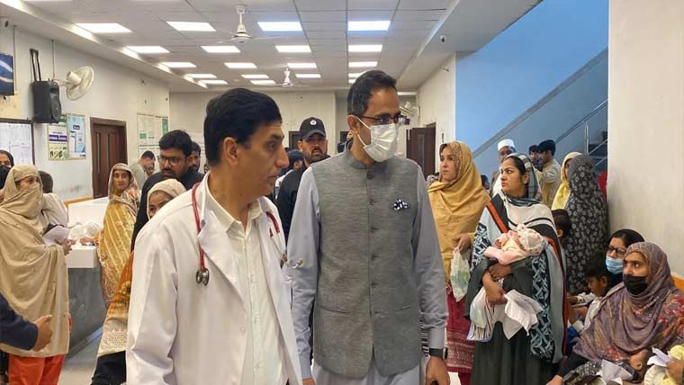 ڈپٹی کمشنر کی چلڈرن ہسپتال  میں 100 فیصد ادویات کی  فراہمی یقینی بنانے کی ہدایت 