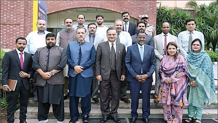 ایتھوپیا کے سفیر ڈاکٹر عمر حسین اوبا کا کامسیٹس یونیورسٹی کا دورہ 