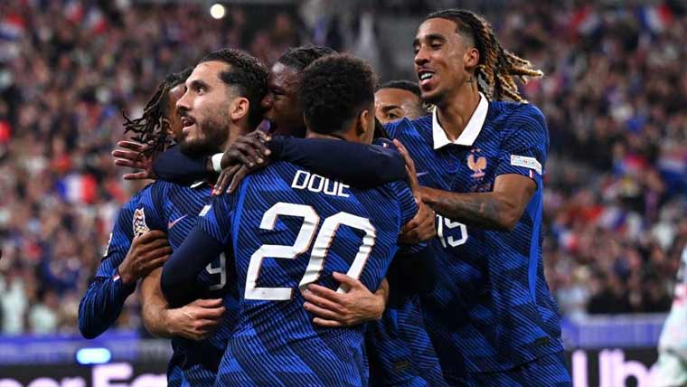 یوئیفا نیشنز لیگ ،فرانس  نے بلجیم کو4-1سے ہرا دیا