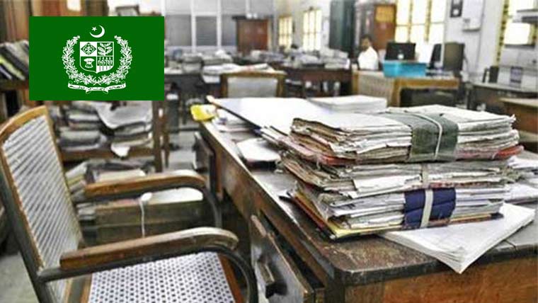  وفاقی اداروں میں گریڈ ایک تابائیس کی ایک لاکھ 9 ہزار 461 اسامیاں خالی 