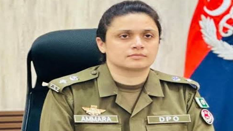 ڈسٹرکٹ پولیس آفیسر خوشاب  کا قائد آباد میں زیر تعمیر  پولیس سٹیشن کی عمارت کا معائنہ 