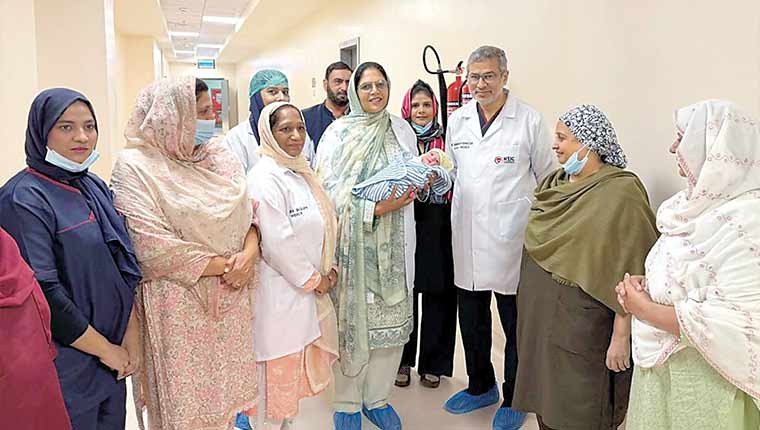  دل کی حاملہ مریضہ خاتون کا پہلا کامیاب آپریشن مکمل 