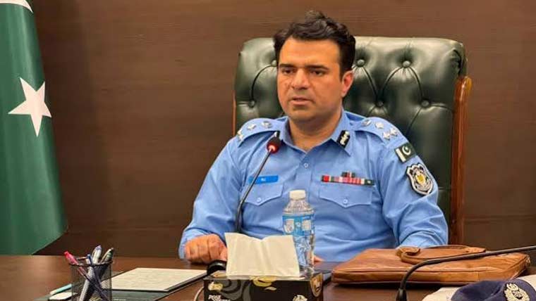 ڈی آئی جی کا مختلف ڈیوٹی پوائنٹس  کا دورہ ،انتظامات کا جائزہ لیا 