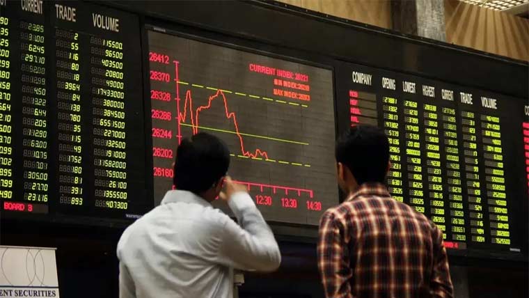 اسٹاک ایکسچینج،مندی،ایک لاکھ 68ہزارکی سطح گرگئی