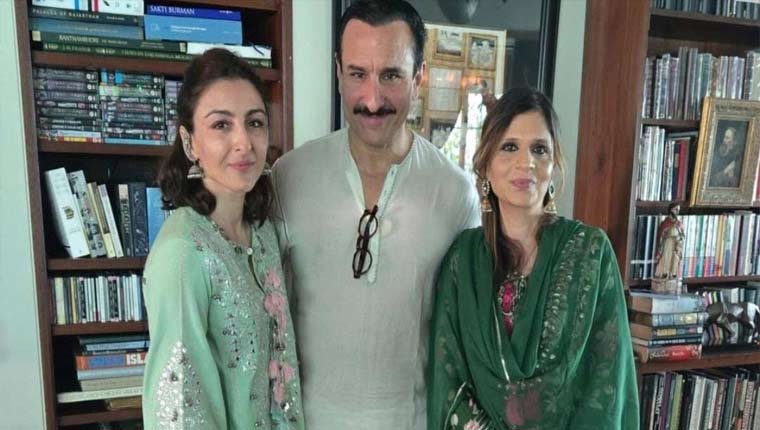 سیف اورسوہاکی بہن صبا علی  خان کے دماغ میں رسولی  اورسرجری کئے جانے کا انکشاف