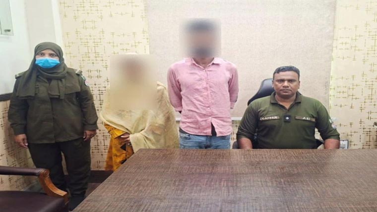  موٹر سائیکل چوری کرنیوالا ملزم خاتون سمیت گرفتار