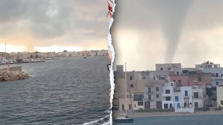اٹلی میں بگولے نے تباہی مچا دی 