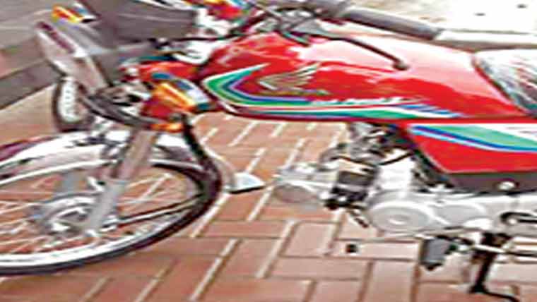 چور موٹر سائیکل لے اڑا