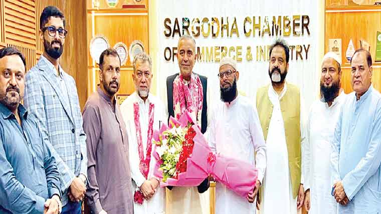  بزنس الائنس کے وفد کی چیمبر آف  کامرس کے نومنتخب صدر سے ملاقات 