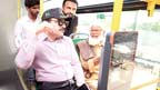 حافظ آباد:ڈپٹی کمشنراوراے سی  کاگرین بس چارجنگ سٹیشن کا دورہ 