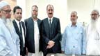 ممبر پاکستان بار کونسل احسن بھون  سے حافظ آباد کے معززین کی ملاقات 
