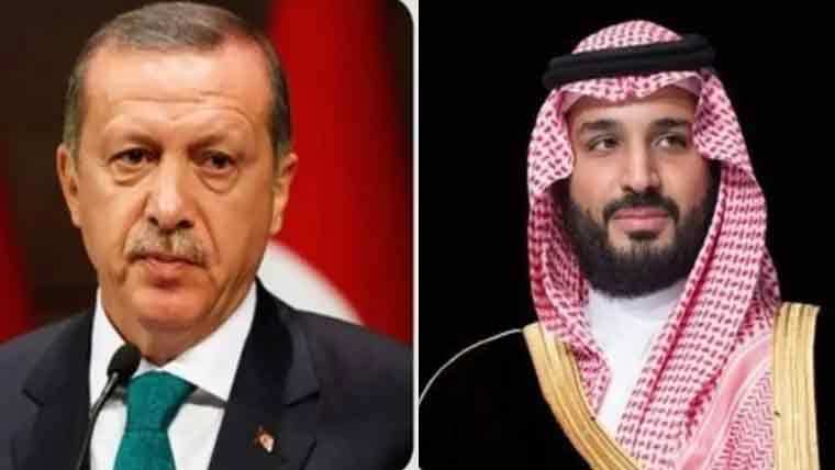 ترک صدر کا سعودی ولی عہد سے ٹیلیفونک رابطہ، حوثی حملوں کی مذمت