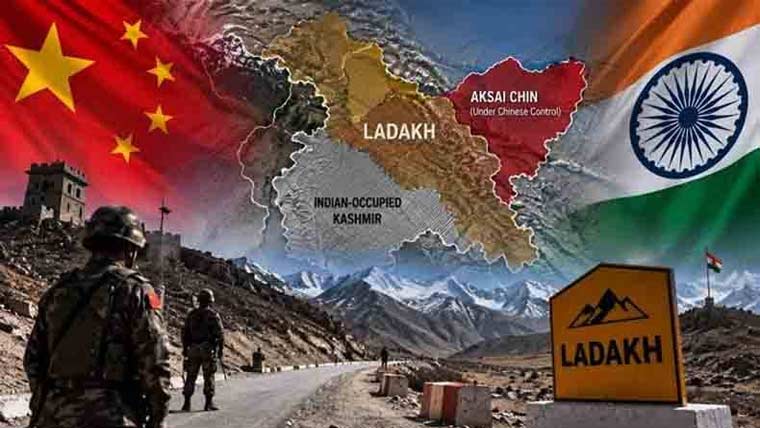 بھارت کی جانب سے لداخ  میں 28 مقامات کے ناموں  کی تبدیلی غیر قانونی ہے :چین 