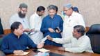 وزیر صنعت سے مختلف وفود کی ملاقاتیں
