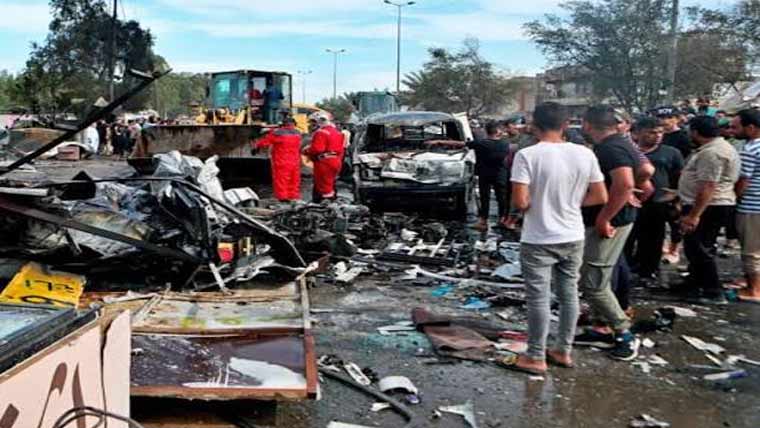 عراق:بم دھماکا، بریگیڈیئر اور  ایک سکیورٹی اہلکار جاں بحق،2زخمی 