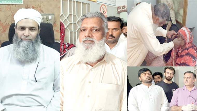 3 روزہ مفت آئی کیمپ 130 سے زائد مریضوں کے آپریشن