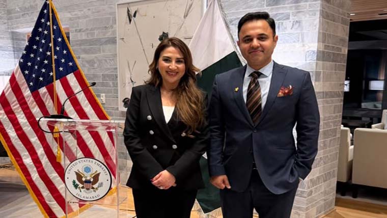 ہارڈیز کے سی ای او کی امریکی  ناظم الامور نیٹلی بیکر سے ملاقات