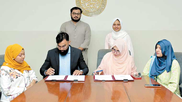 صنعتی روابط کے فروغ کیلئے ماجو اور سہیرہ انٹرنیشنل میں معاہدہ 