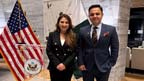 ہارڈیز کے سی ای او کی امریکی  ناظم الامور نیٹلی بیکر سے ملاقات