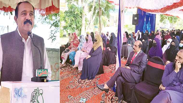 کوٹ مومن:گورنمنٹ  گریجویٹ کالج میں نئے طلبہ  کے اعزاز میں اورینٹیشن تقریب