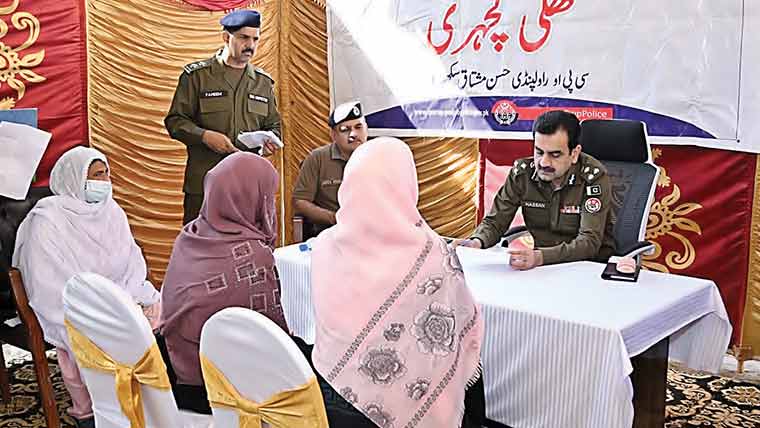 سی پی او کی کھلی کچہریاں ،درخواستوں پر فوری احکامات جاری