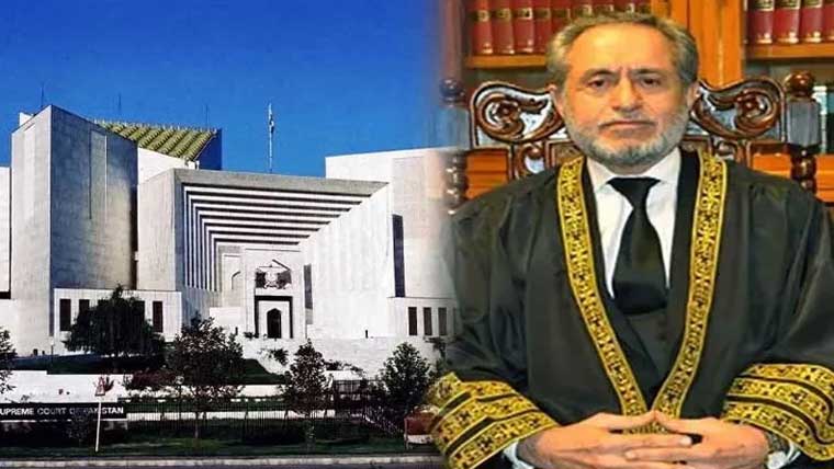  فاروق ایچ نائیک کا ایک ہاتھ  عدالت ، ایک ہاتھ پارلیمنٹ  میں ہے :جسٹس مندوخیل