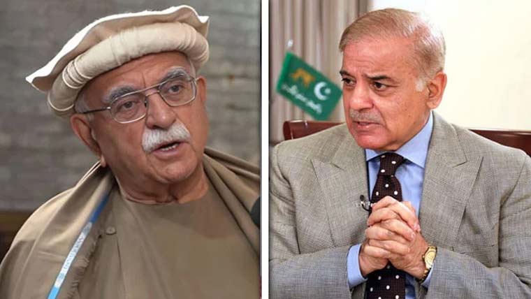 شہباز شریف، اچکزئی ملاقات  کیلئے تیسری جگہ کی شرط مسترد 