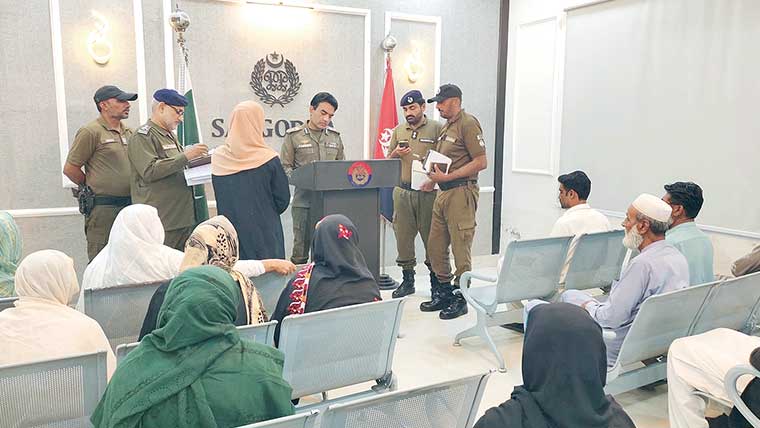 لوگوں کو انصاف کی فراہمی ہماری ذمہ داری ،ڈی پی او  