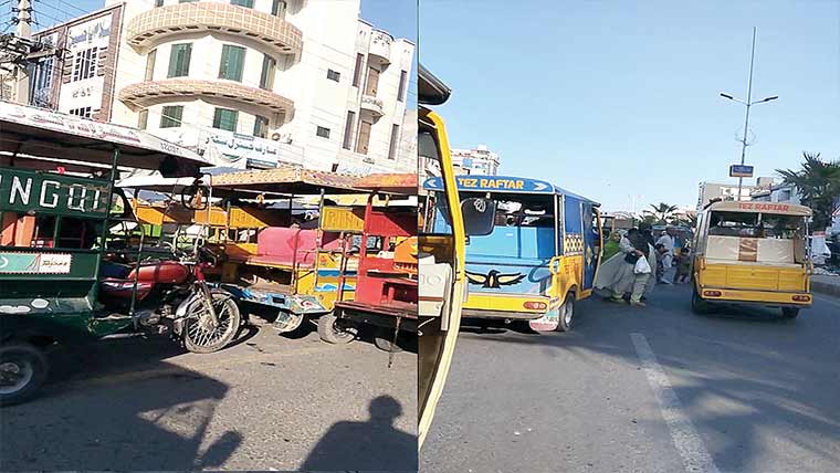 سمبڑیال :روڈ پرپارکنگ سٹینڈز کی پالیسی سے راستے محدود 