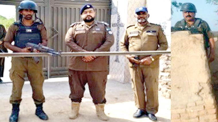  گرجا گھروں میں سکیورٹی کے سخت انتظامات
