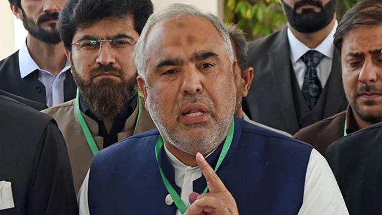 پی ٹی آئی براہ راست کوئی مذاکرات نہیں کریگی:اسد قیصر