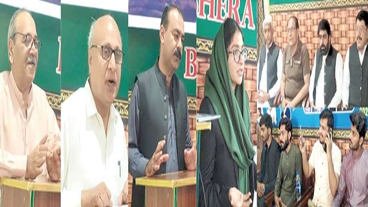 بھیرہ تقسیم نہیں، تعمیر کے عنوان سے کمیونٹی ڈائیلاگ ورکشاپ