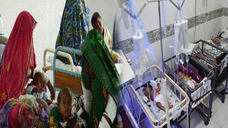 تھرپارکر میں غذائی قلت، 24گھنٹے کے دوران 6بچے دم توڑگئے