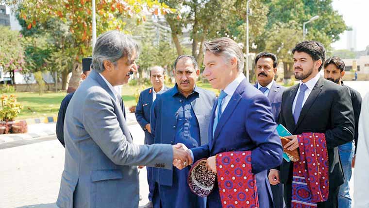 پرتگال کے سفیر کو تاریخی مقامات کے دورے کی دعوت
