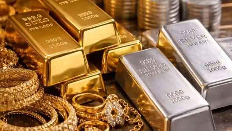 چاندی مہنگی،تولہ سونا439036روپے پر مستحکم