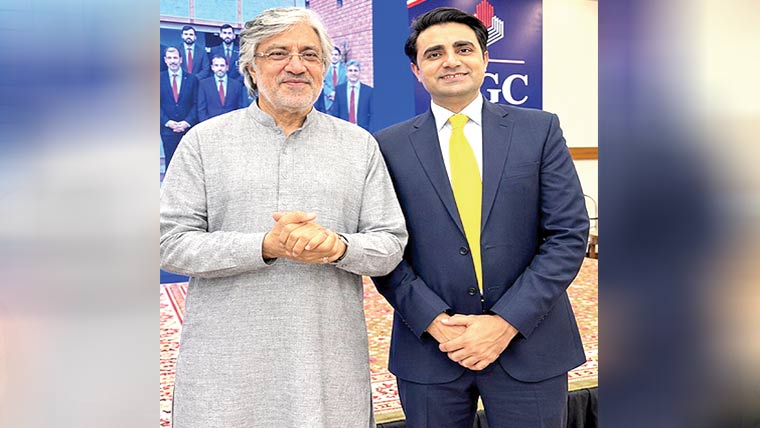 ایگزیکٹو ڈائریکٹر پنجاب گروپ  آف کالجز سہیل افضل سے  آصف عثمانی کی ملاقات 
