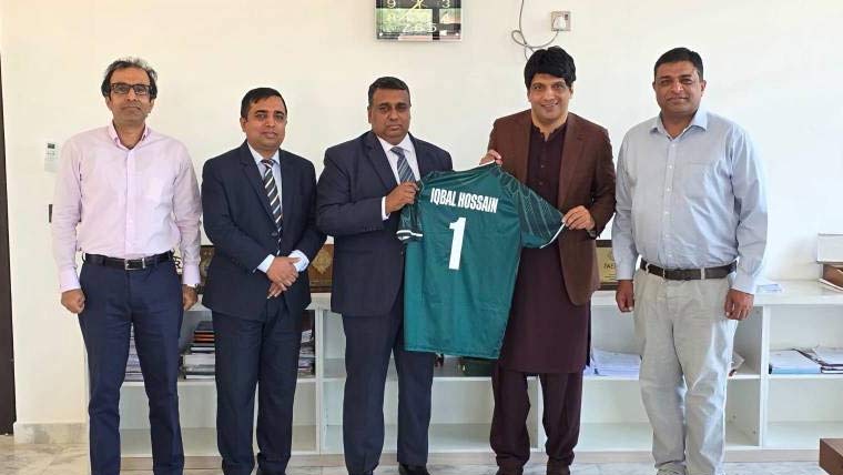 پاکستان، بنگلہ دیش فٹبال روابط مضبوط بنانے کیلئے پرعزم