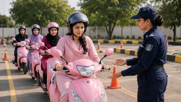  طالبات کو سکوٹی ڈرائیونگ کی مفت تربیت دینے کا فیصلہ