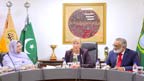جرمن سفیر اینا لیپل کا نجی یونیورسٹی اور مدینہ ٹیچنگ ہسپتال کا دورہ