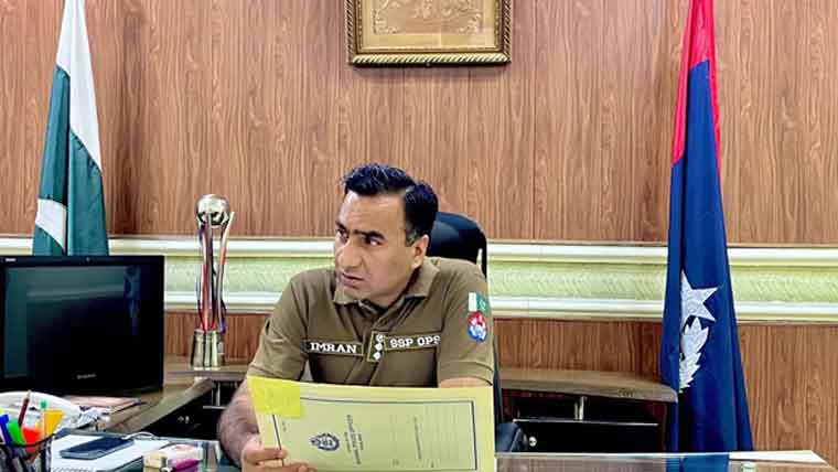 ایس ایس پی آپریشنز کی کھلی کچہری، شہریوں کے مسائل سنے