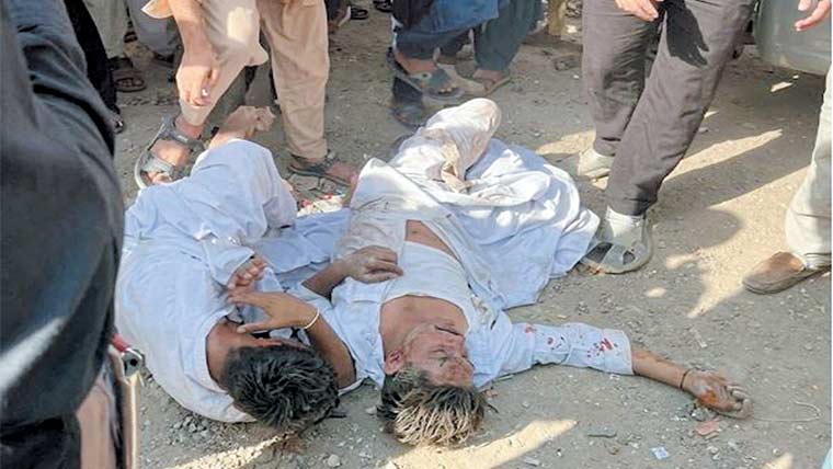 ناگن چورنگی پر ڈاکو شہریوں کے ہتھے چڑھ گئے