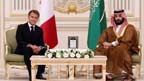 فرانسیسی صدر کا دورہ  سعودی عرب،ولی عہد سے ملاقات 
