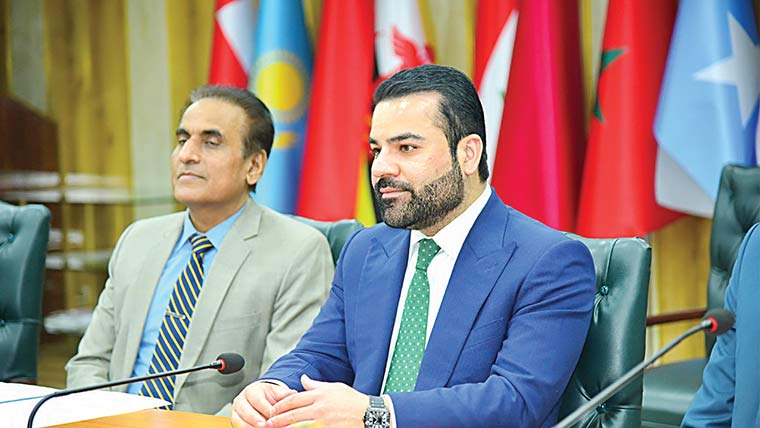  بیرسٹر عقیل سے انسانی حقوق کمیشن مالدیپ کے وفد کی ملاقات