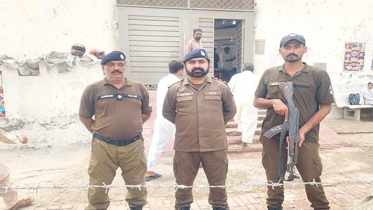  نمازِ جمعہ کے اجتماعات کیلئے فول پروف سکیورٹی انتظامات