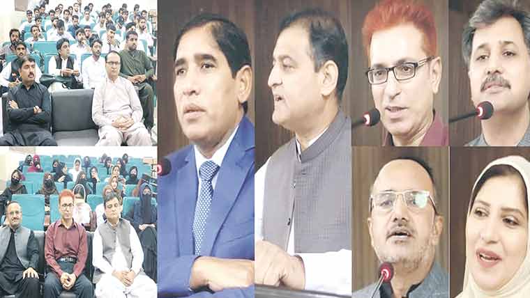 نوجوانوں کو منشیات کے اثرات سے آگاہ کرنا ضروری : وائس چانسلر