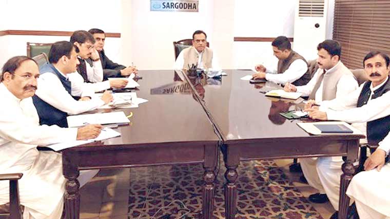 سبزی و فروٹ منڈی سرگودھا کے انتظامی امور بہتر بنانے کا حکم