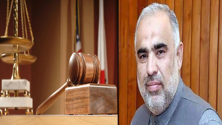  سنگجانی احتجاج کیس، سابق سپیکر اسد قیصر کی عبوری ضمانت منظور