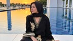 ملائکہ اروڑا ابوظہبی میں  برقع پہن کر مسجد پہنچ گئیں 