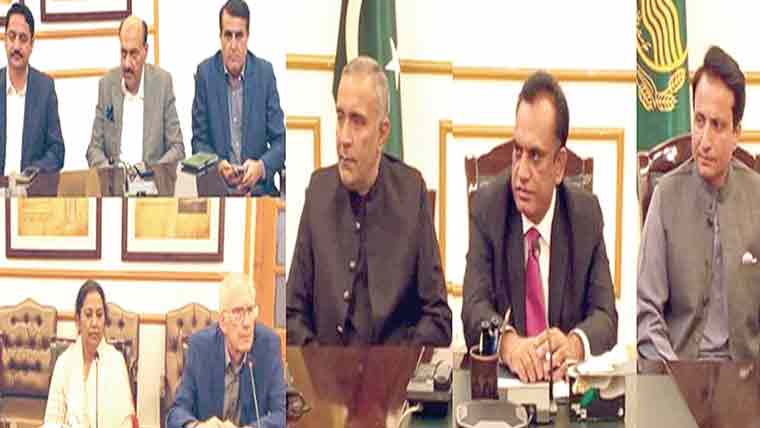 امریکی وفد کا دورۂ کمشنر آفس  سرگودھا، کنو کی برآمدات پر گفتگو